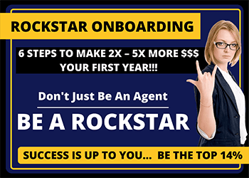 Rockstar Onboarding - 6 Steps to make 2x - 5x more $$$ your first year!