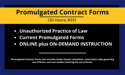 Promulgated Contract Forms